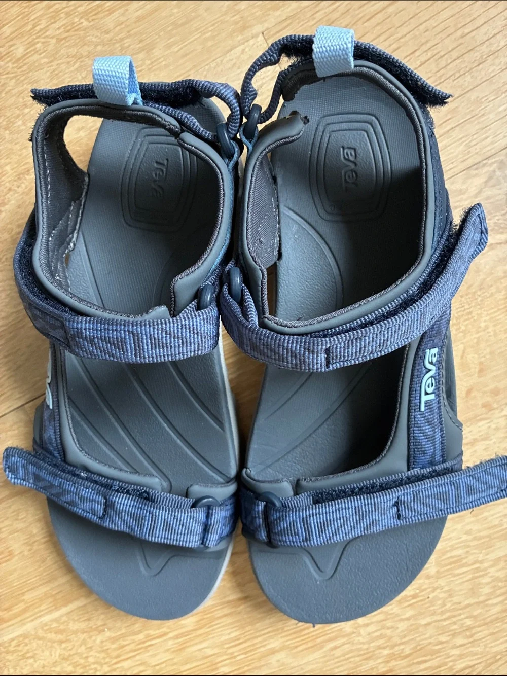 Teva Kids Navy and Gray Outdoor Sandals